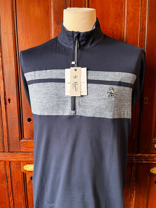 Colour Block 1/4 Zip Sweater