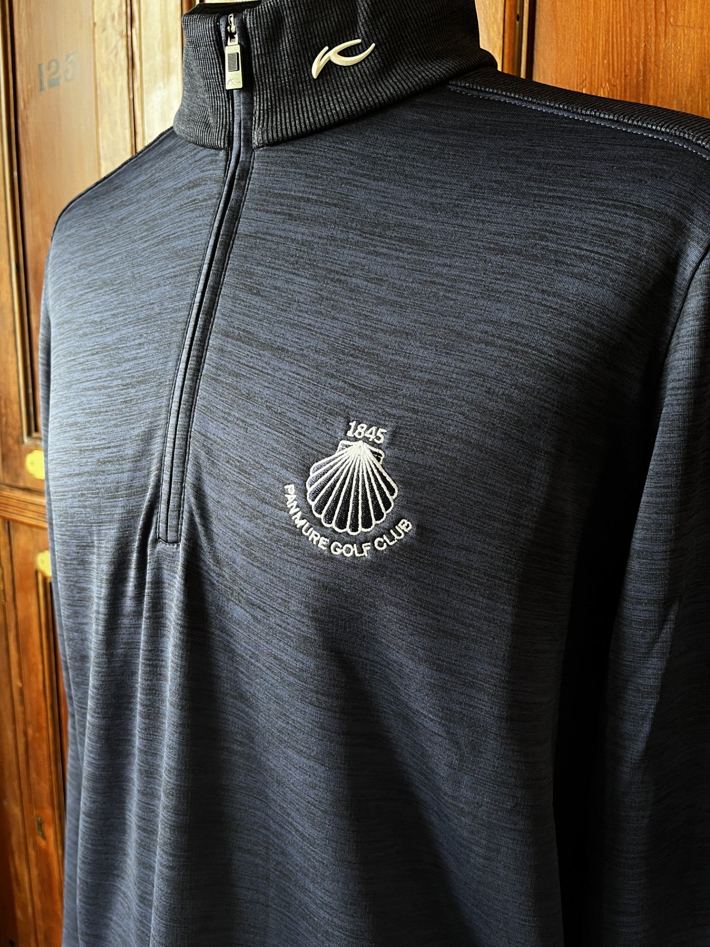 Liam Techwool Ribbed Hem Half-Zip