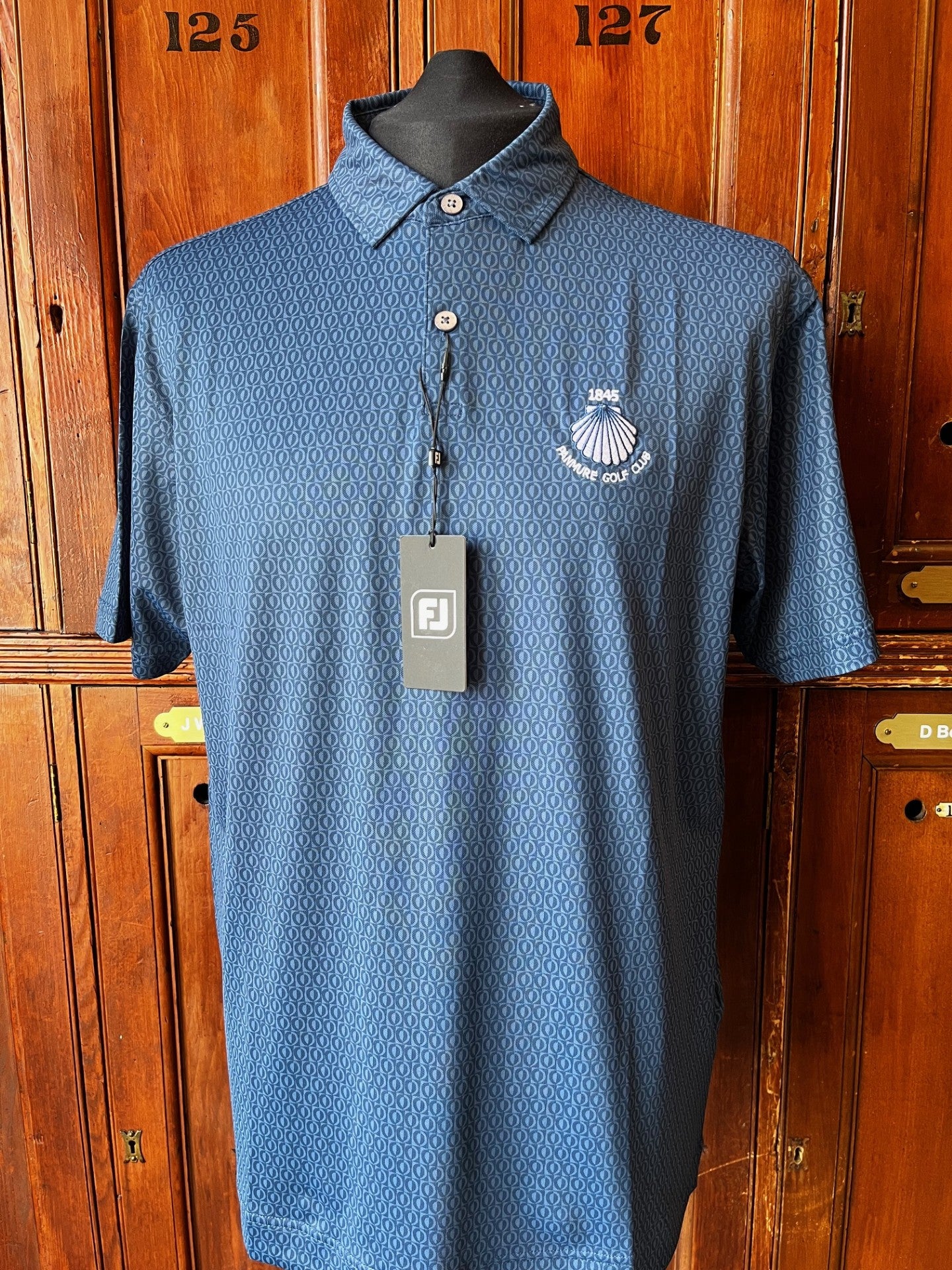 Modernist Geo Pique Polo