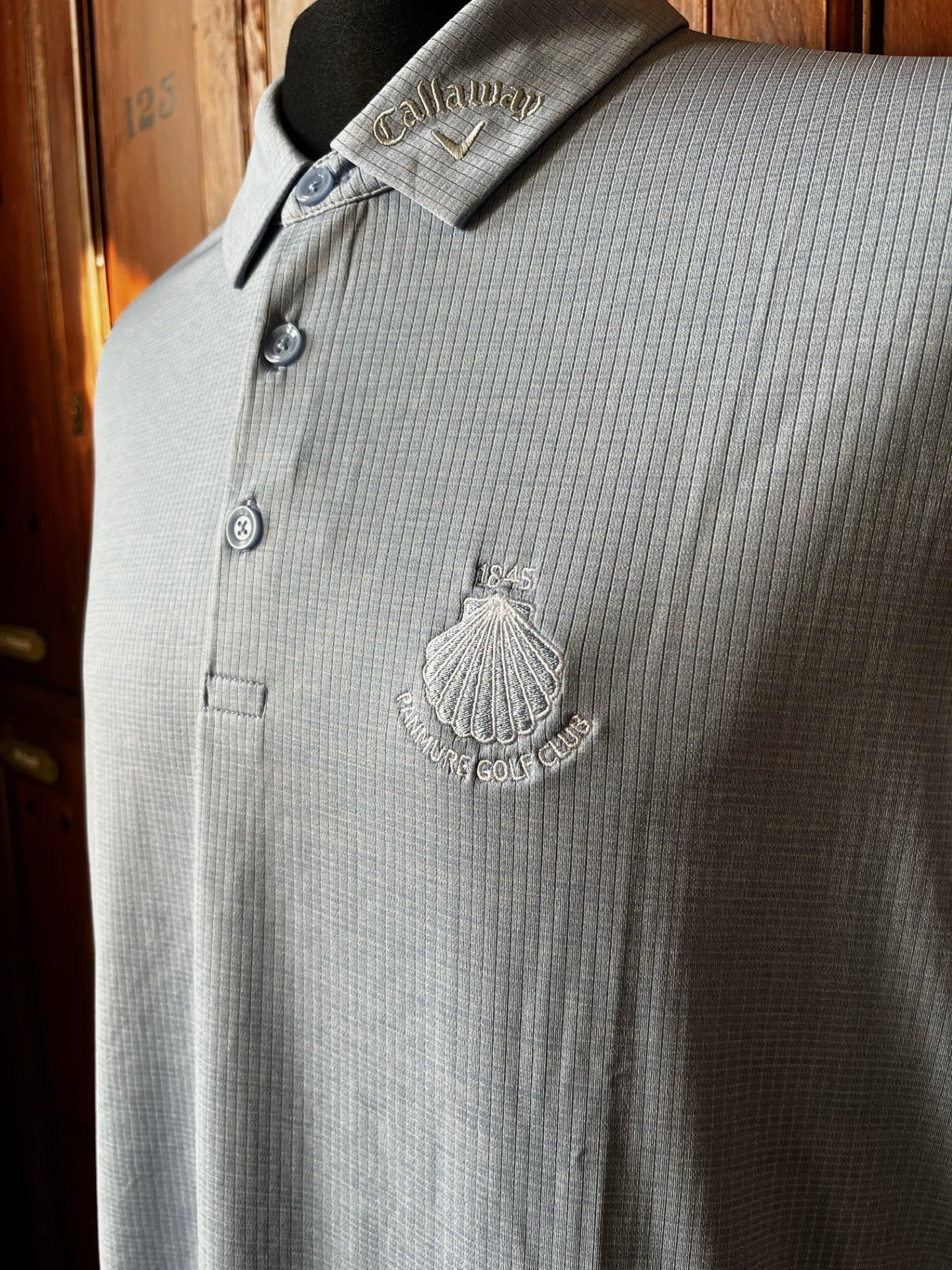 Ventilated Chambray Classic Polo