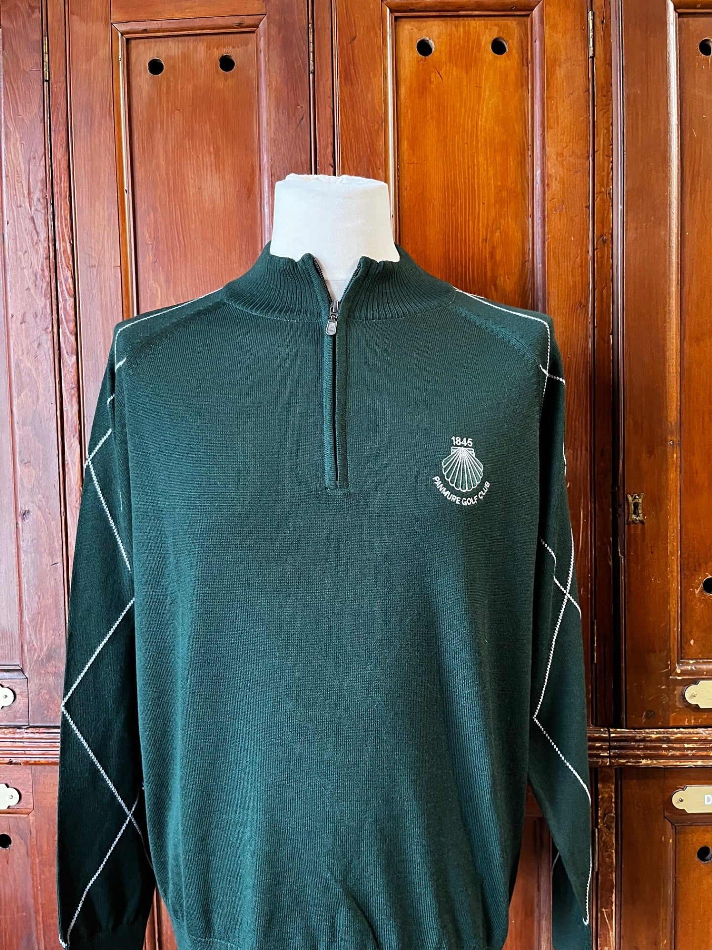 Tommy Merino Zip Neck Jumper