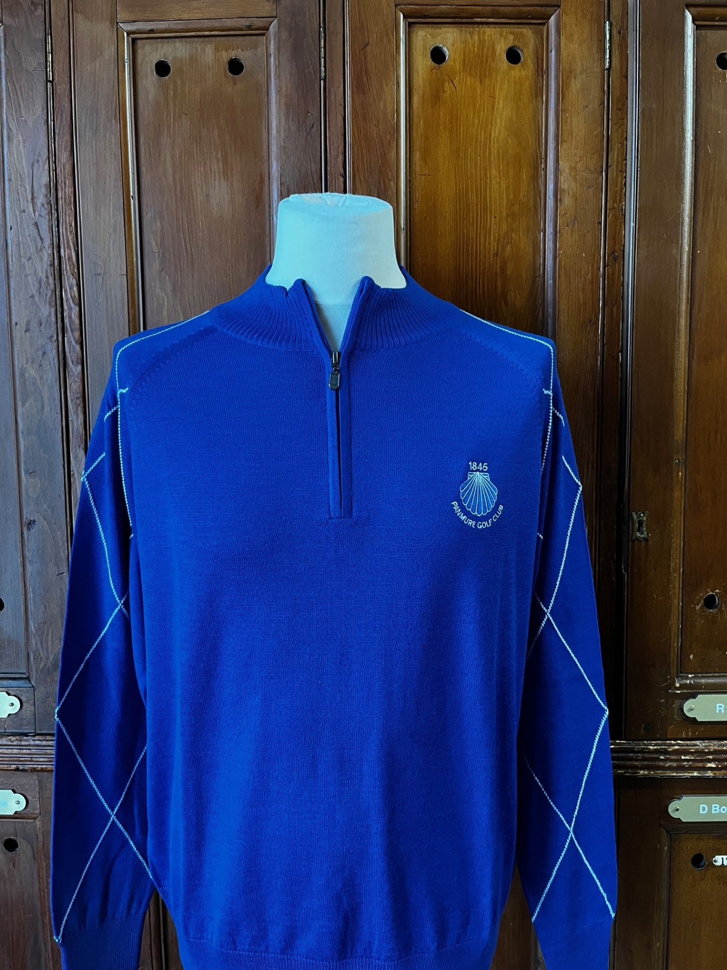 Tommy Merino Zip Neck Jumper