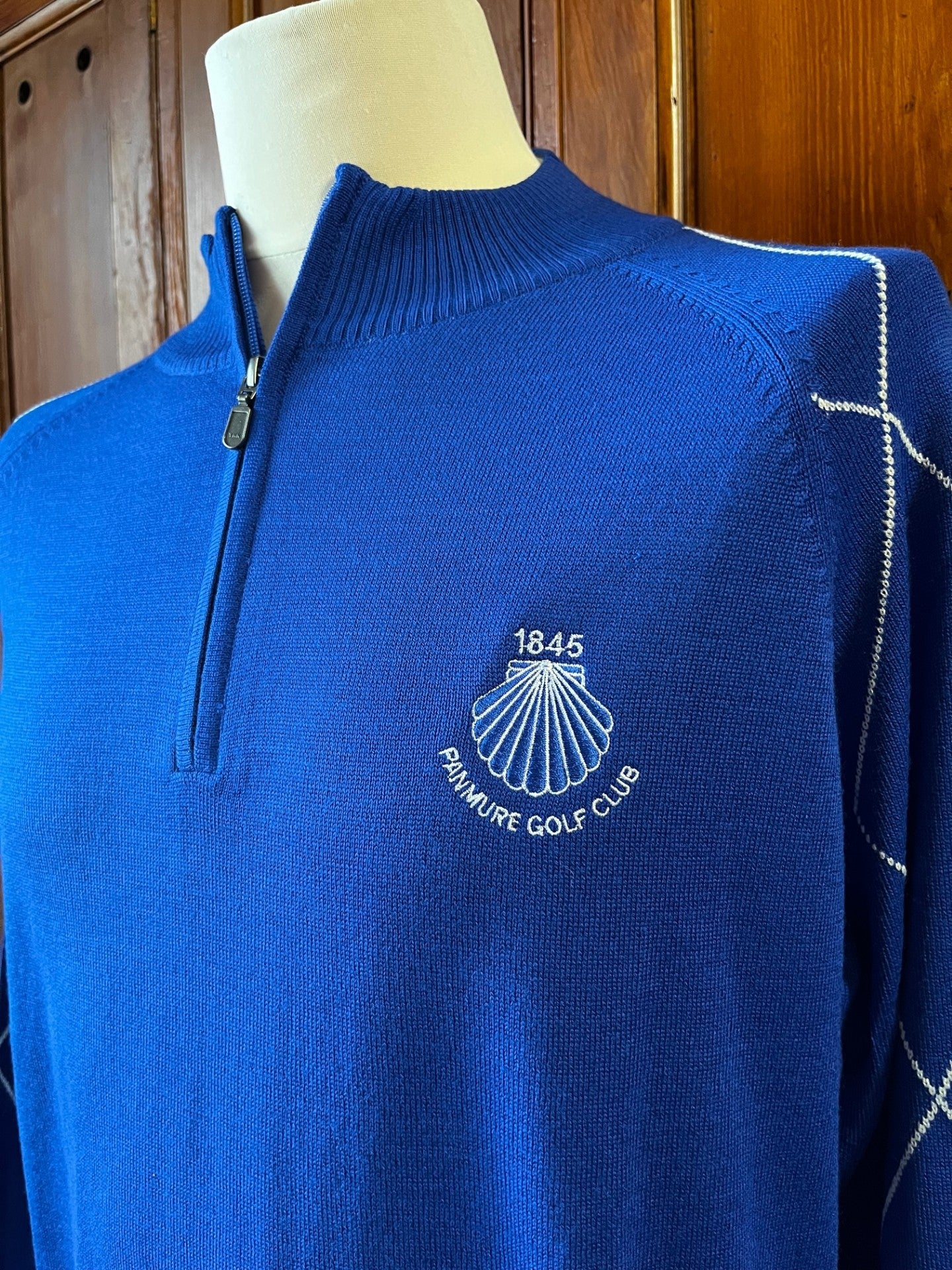 Tommy Merino Zip Neck Jumper