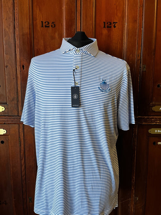 Mathew Stripe Performance Polo