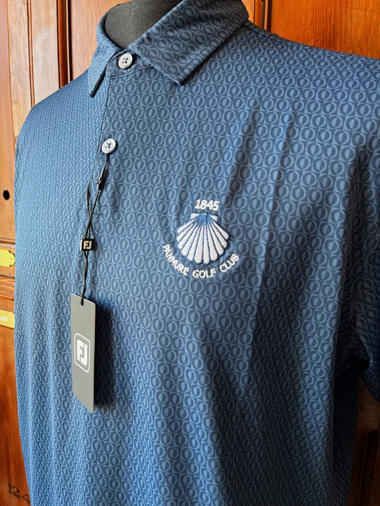 Modernist Geo Pique Polo